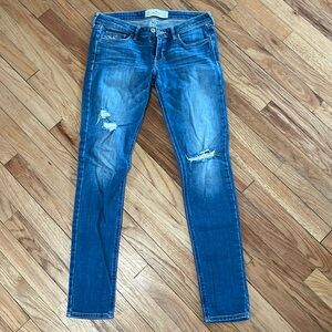 Hollister Distressed Skinny Jeans